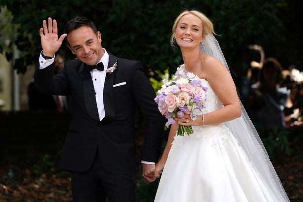 Ant McPartlin and Anne-Marie Corbett's Hampshire Wedding - A Hand Tailored Suit