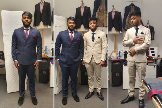 Two Wedding Suits: Two Sharply Dressed Brothers! - A Hand Tailored Suit