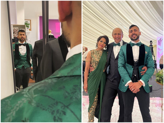 Jag's Eye-Catching Wedding Suit! - A Hand Tailored Suit
