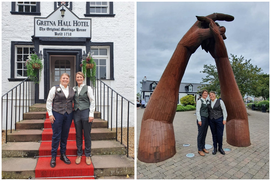 For Mandy and Sophie: A Gretna Green Wedding - A Hand Tailored Suit