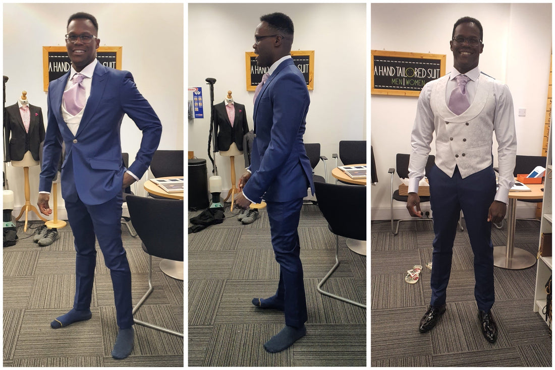 For Stephen's Lake District Wedding! - A Hand Tailored Suit