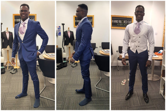 For Stephen's Lake District Wedding! - A Hand Tailored Suit