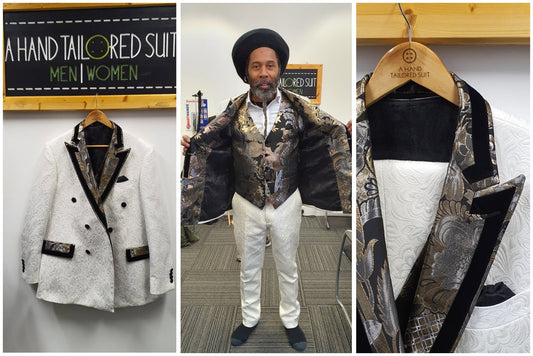 A Custom Three-Piece Fit for a Prince! - A Hand Tailored Suit