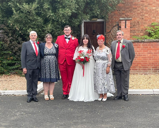 A Pillow Box Red Suit for Oliver's Wedding! - A Hand Tailored Suit