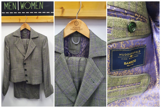 A Vintage-Inspired Bamboo Suit Design - A Hand Tailored Suit