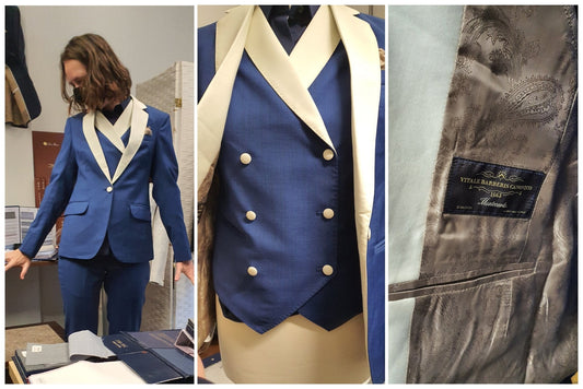 A Contrasting Regal Ladies' Suit! - A Hand Tailored Suit