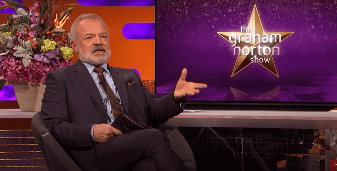 The Graham Norton Show 25 November 2022 - A Hand Tailored Suit