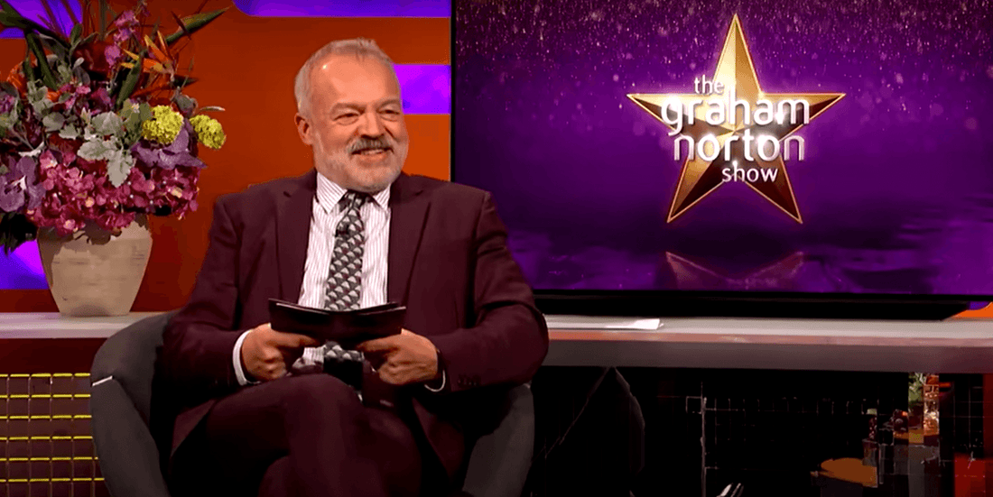 The Graham Norton Show 2 December 2022 - A Hand Tailored Suit