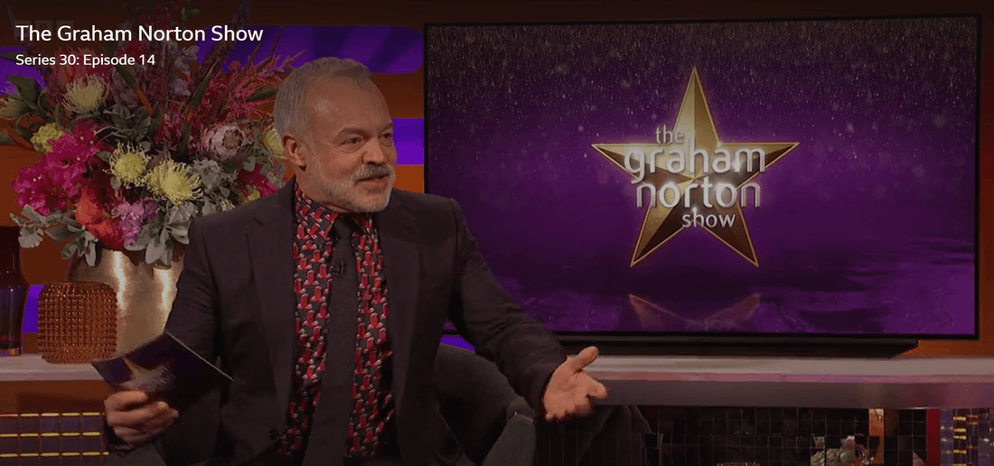The Graham Norton Show 20 January 2023 - A Hand Tailored Suit
