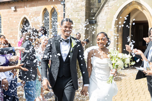 Black Butterfly Jacquard Wedding Tuxedo (Stunning)