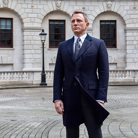 The Sophisticated Overcoats of Daniel Craig's James Bond: A Style Guide