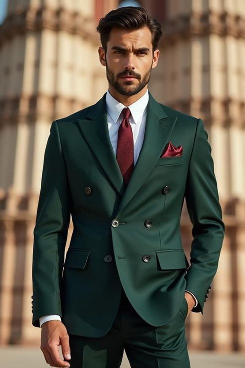 Men's Double-Breasted Suits for 2025: Embracing Elegance and Style