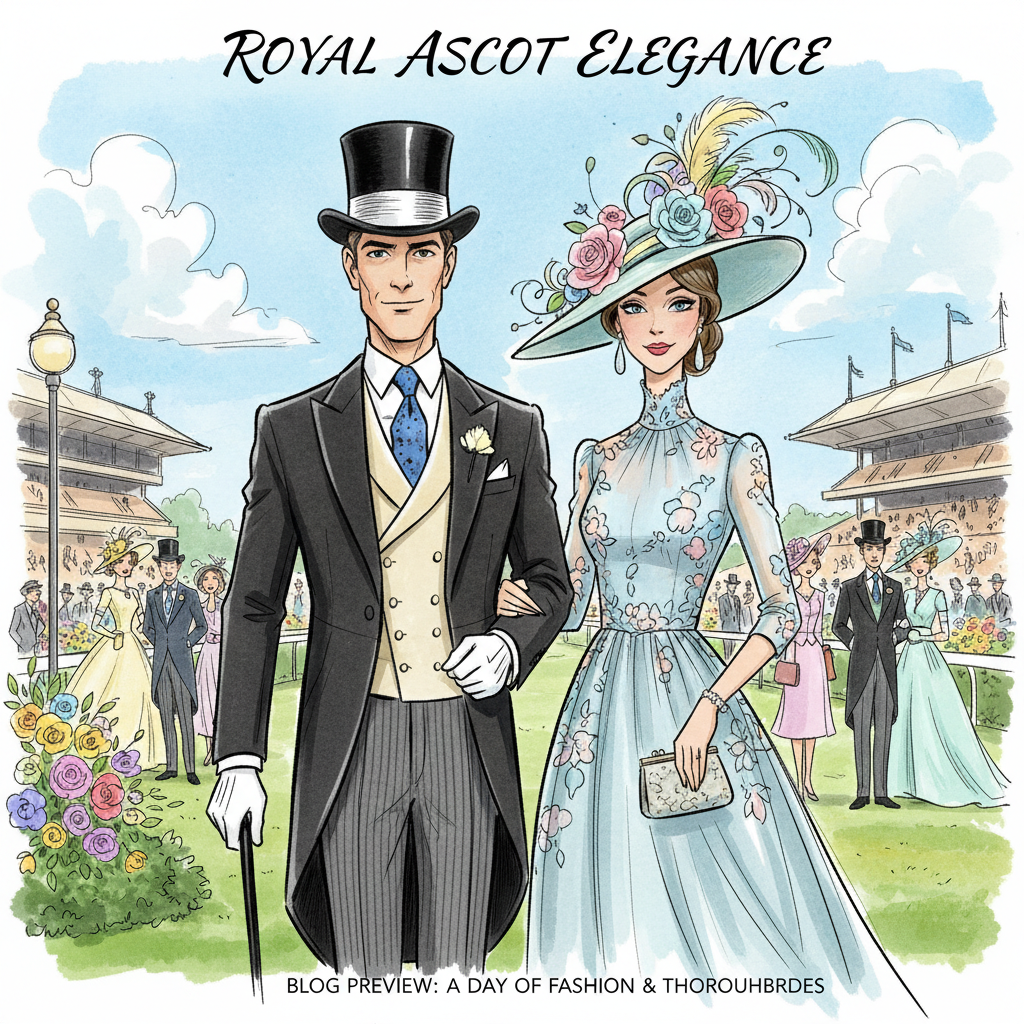 Royal Ascot Dress Code | Morning Dress & Enclosure Guide UK A Hand Tailored Suit Royal Ascot Dress Code | Morning Dress & Enclosure Guide UK A Hand Tailored Suit
