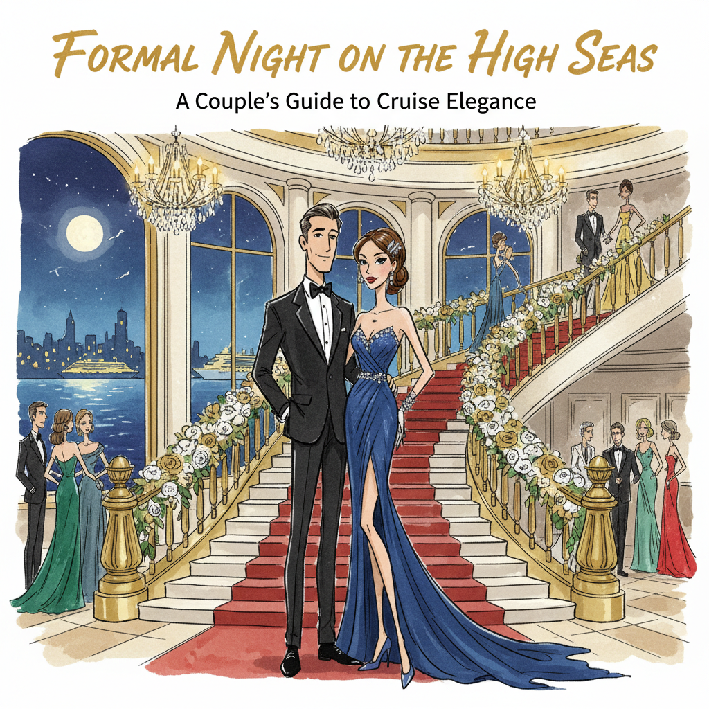 Cruise Formal Night Attire | Tuxedo & Gown Style Guide 2025  A Hand  Tailored Suit