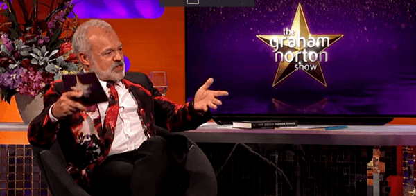 The Graham Norton Show 14 October 2022 – A Hand Tailored Suit