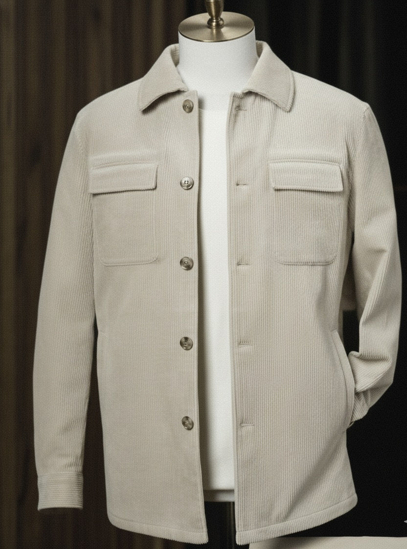 Light Beige Cord Jacket