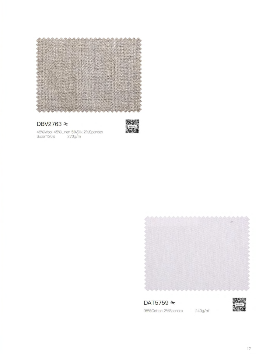 Italian Beige Wool & Linen-Silk & Spandex Jacket Plus White Trousers