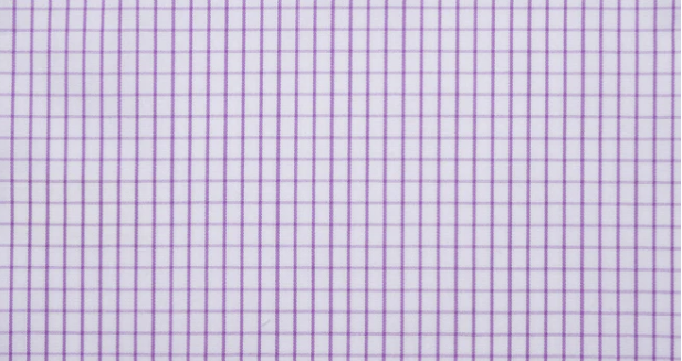 Lilac Mini Check Cotton/Stretch Shirt Style No: AY04-P01