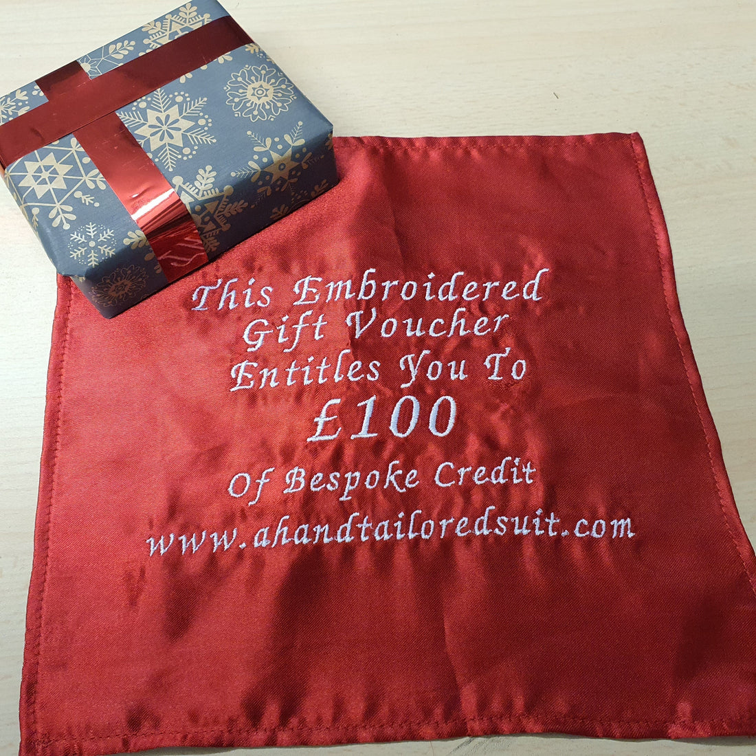 The Perfect Gift: Hand Embroidered Bespoke Tailoring Vouchers