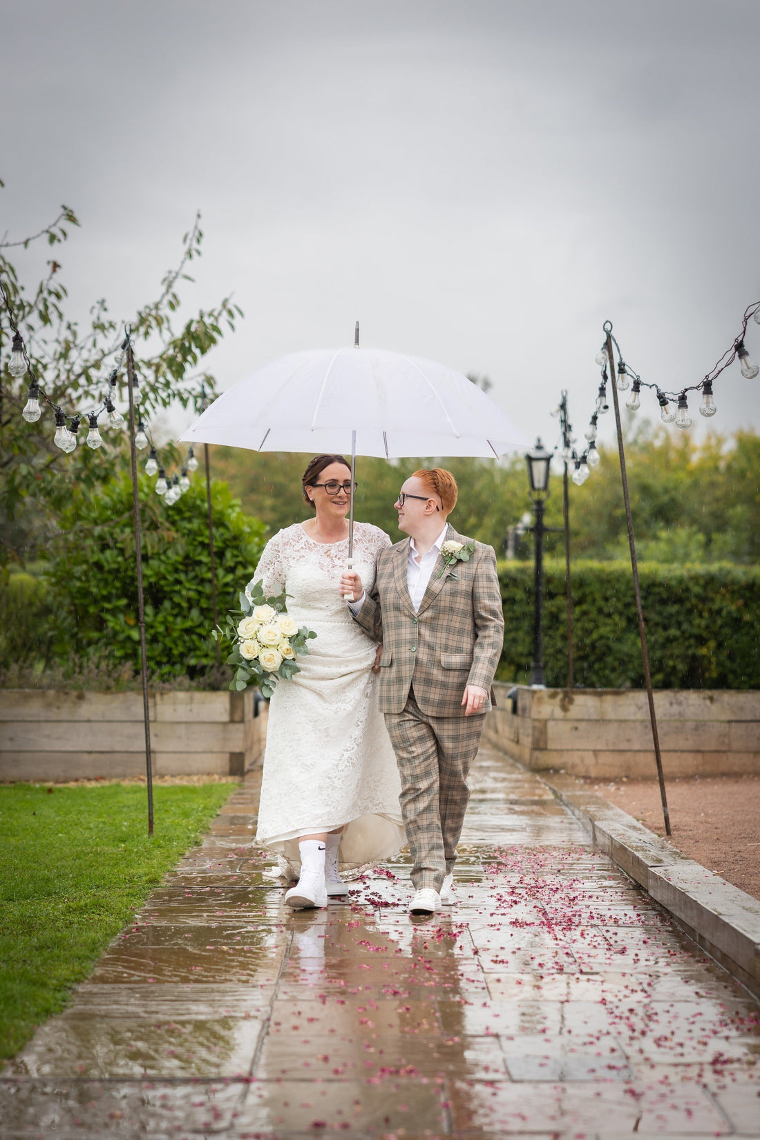 Bespoke Elegance in the Jewellery Quarter: Megan’s & Jo's Stunning Wedding Suit