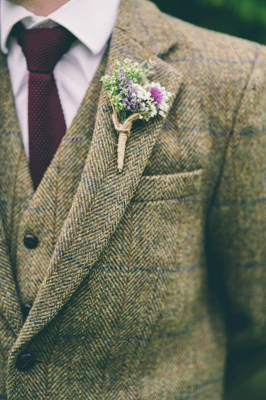 Tweed Suiting Colours AW2022 - A Hand Tailored Suit