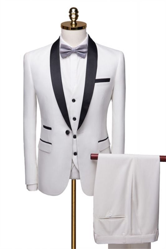 White Bespoke Evening Wear - A Hand Tailored Suit