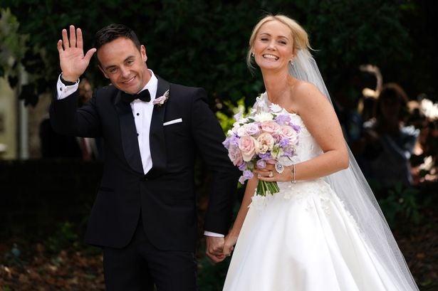 Ant McPartlin and Anne-Marie Corbett's Hampshire Wedding - A Hand Tailored Suit