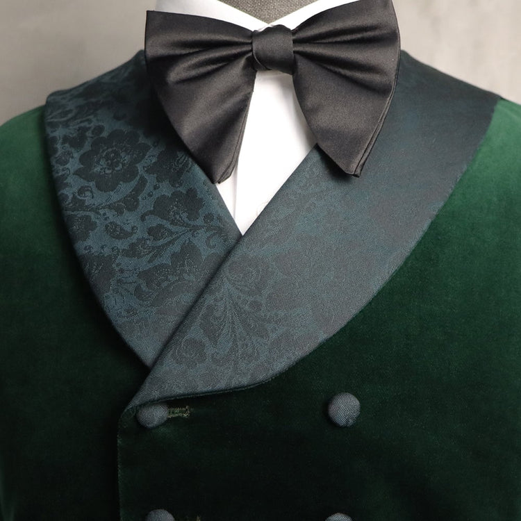 Custom Green Velvet Wedding Attire! - A Hand Tailored Suit