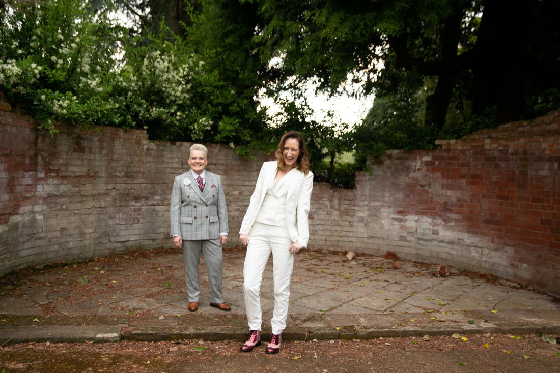 Two Wonderful Ladies' Suits for the Happy Couple! - A Hand Tailored Suit