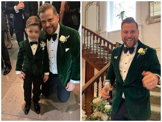 Matching Suits for Father and Son! - A Hand Tailored Suit