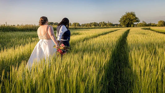 Hare & Hounds, Tetbury - Rachel & Lari - A Hand Tailored Suit