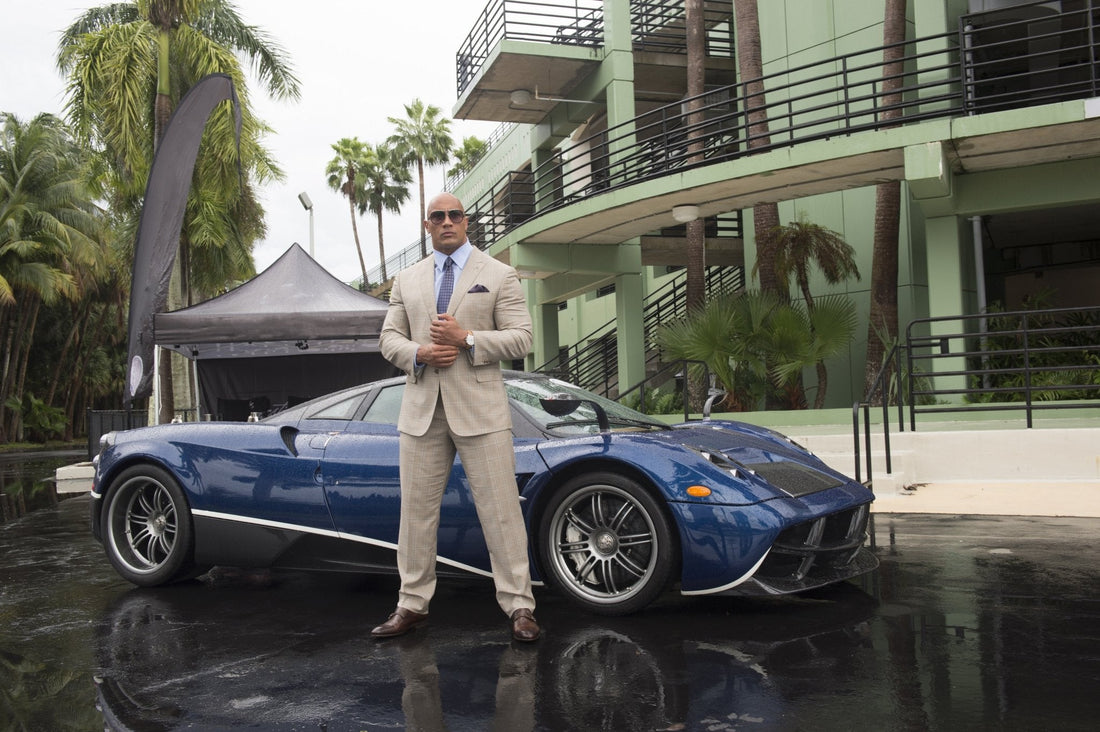 "Dwayne Johnson's Dapper Suits Steal the Show in Ballers Season 2" - A Hand Tailored Suit