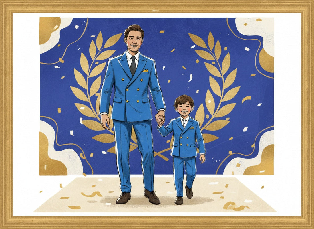 What to Wear for Your Son’s Birthday or Christening: Family Edition Style Guide