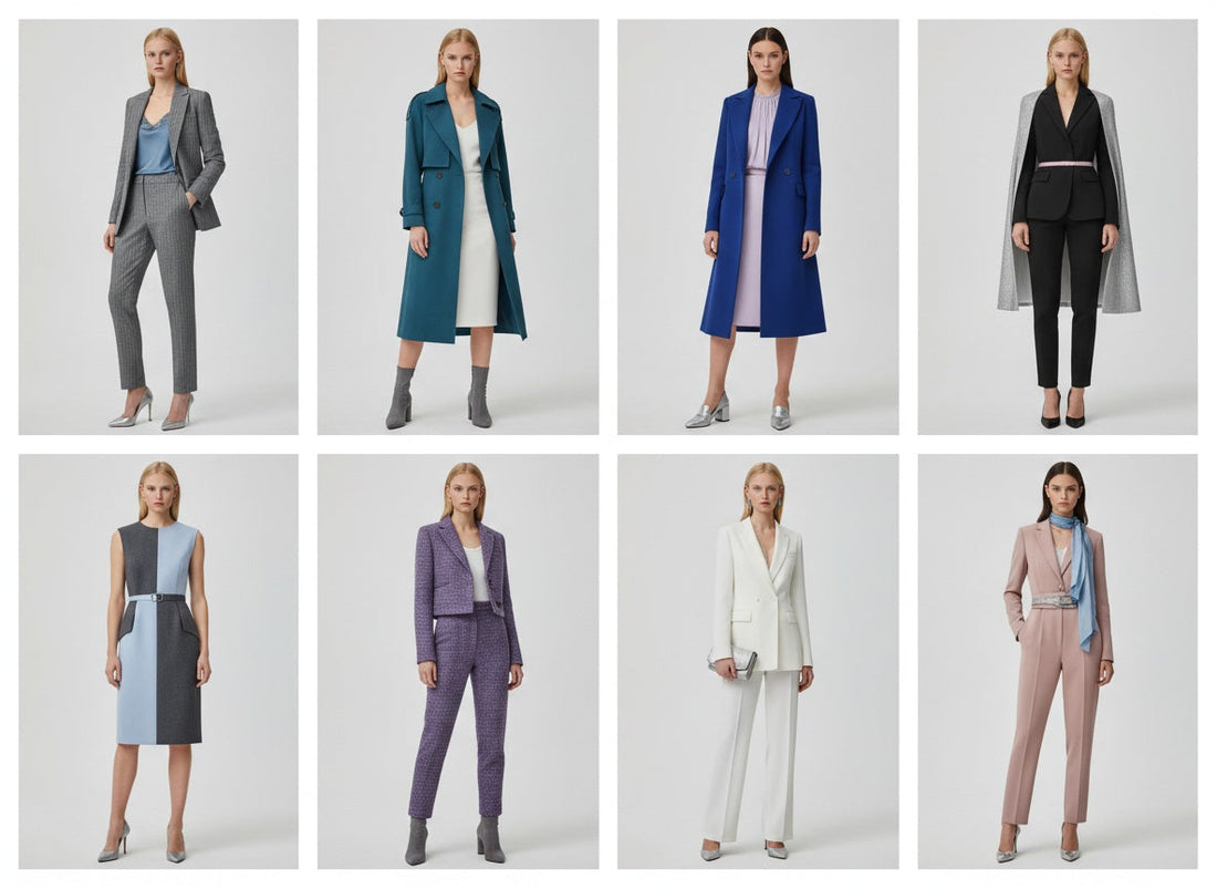 8 Modern Mix & Match Looks for the Cool Colour Palette Woman
