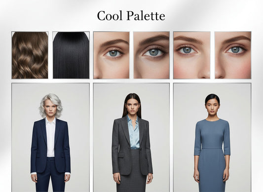 The Cool Palette for Women: Effortless Chic in Icy Hues