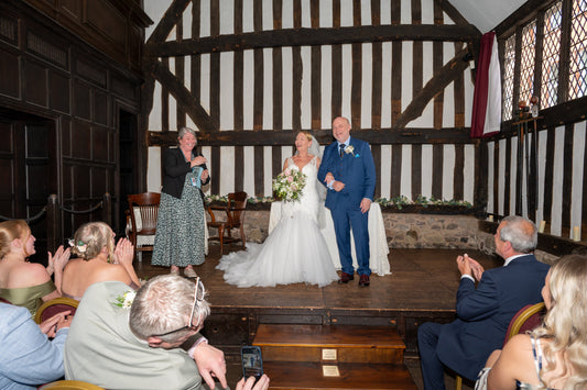 Carolyne & Glen’s Elegant Wedding at Leicester Guild Hall