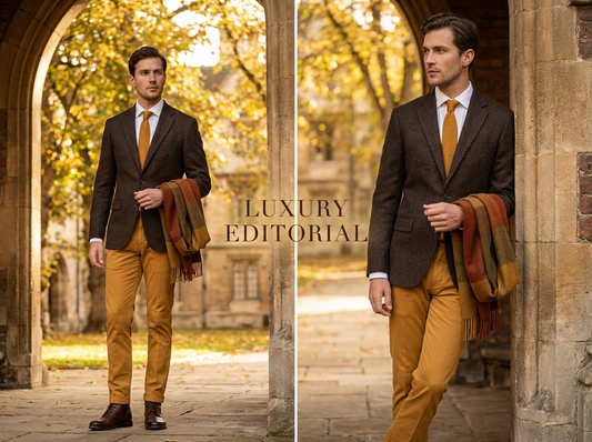 Deep Autumn Colour Combinations: Rich, Luxurious Tailored Style
