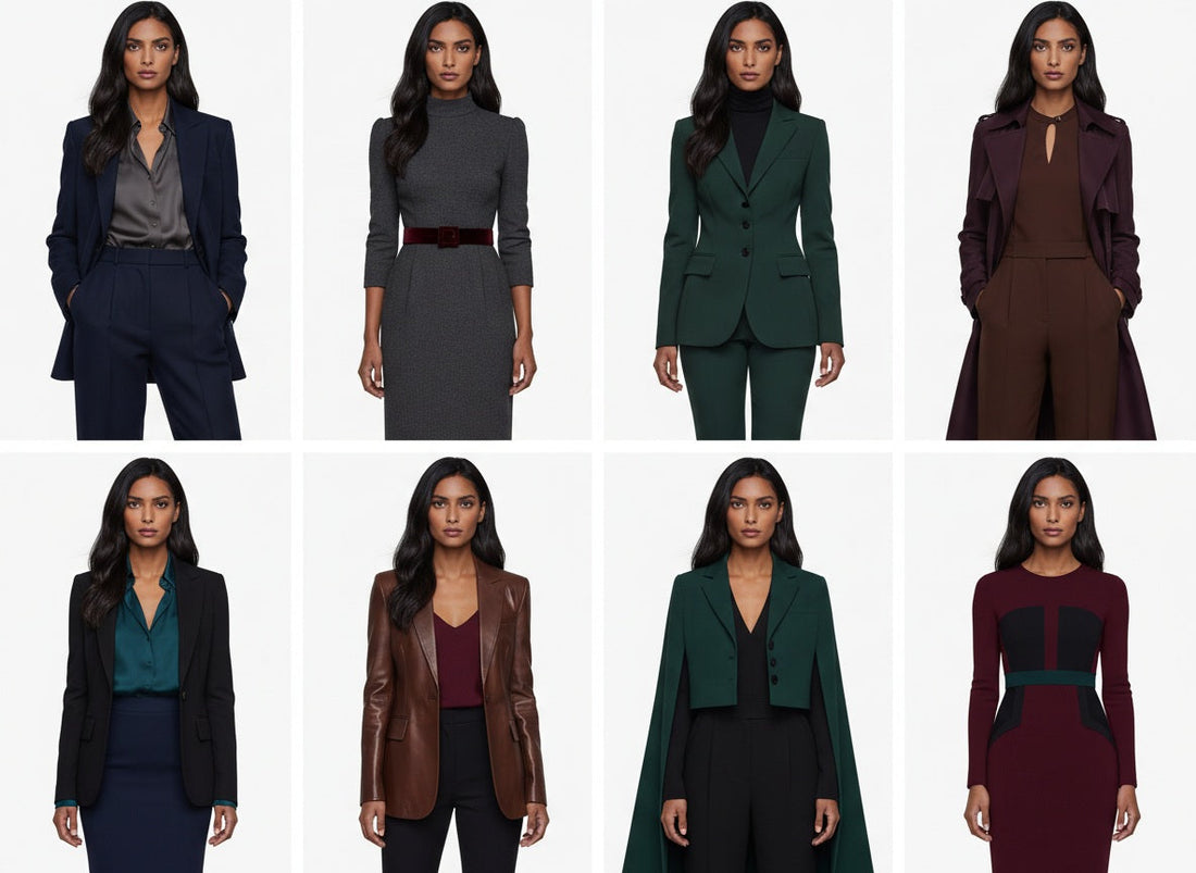 8 Modern Mix & Match Looks for the Deep Colour Palette Woman