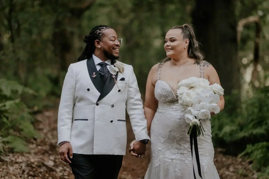 Elevating the Groom: A Custom Black Tie Masterpiece at Moddershall Oaks