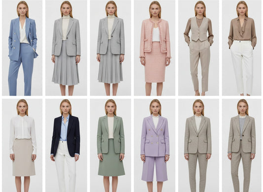 8 Modern Mix & Match Looks for the Light Colour Palette Woman