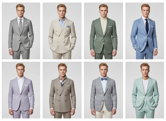 8 Modern Mix & Match Looks for the Light Colour Palette Man