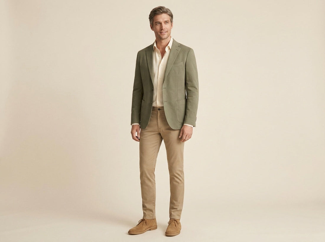 Part Three - Semi-Formal Jacket Looks — Muted Palette Smart-Casual