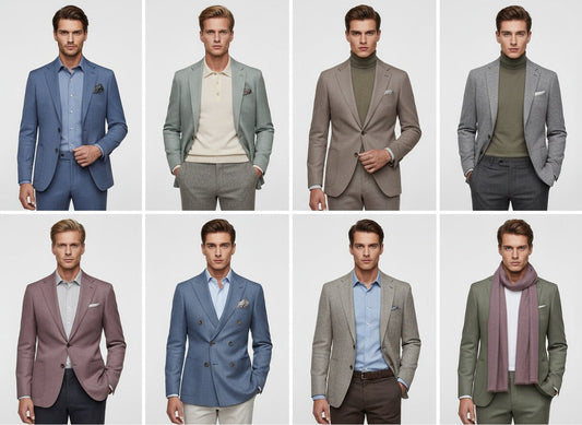 8 Modern Mix & Match Looks for the Muted Colour Palette Man