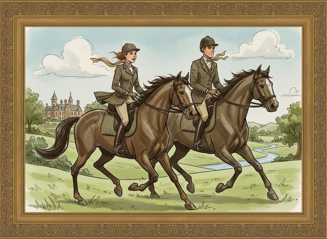 Saxony Tweed – German Precision, British Charm