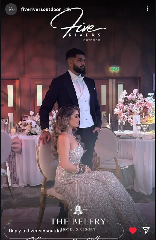 A Masterpiece in the Jewellery Quarter: Kalum’s Bespoke Wedding Attire