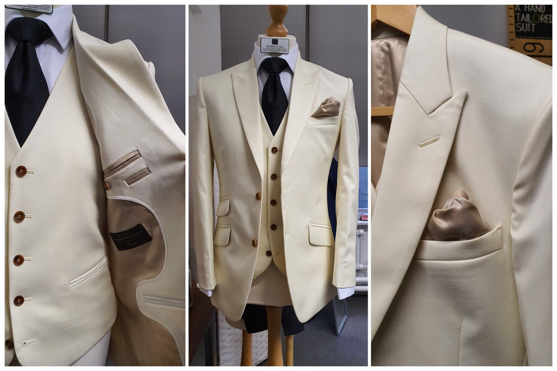 A Classic Wedding Reception VBC Suit - A Hand Tailored Suit 