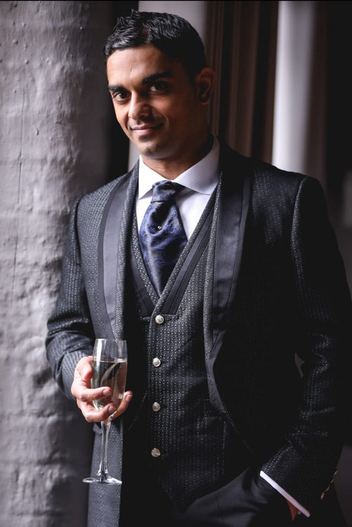 A Modern Hand Tailored Wedding Suit! - A Hand Tailored Suit