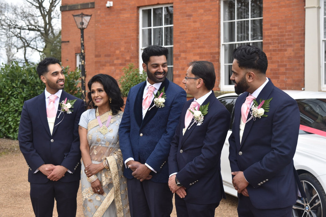 A Regal Inspired Wedding Party! - A Hand Tailored Suit 