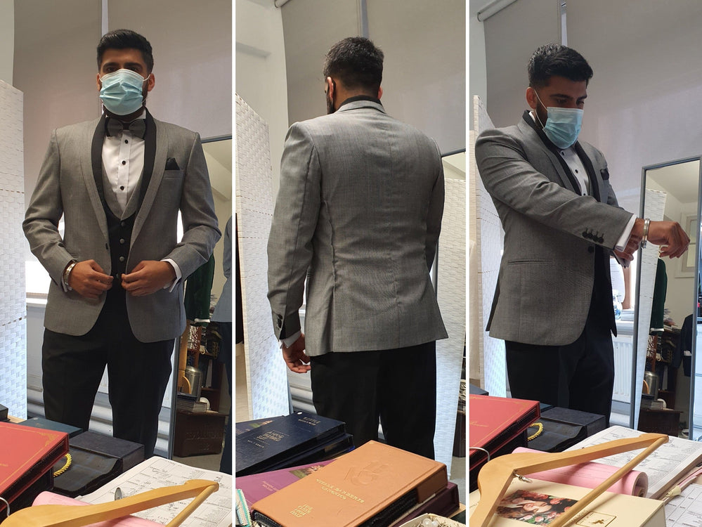 A Very Dapper Wedding Tuxedo - A Hand Tailored Suit