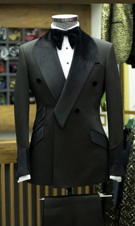 Autumn Winter Bespoke Double Breasted Suiting Styles 2024